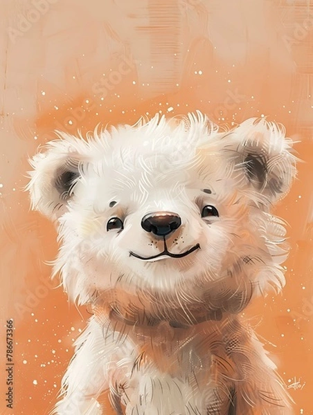 Obraz teddy bear with red heart