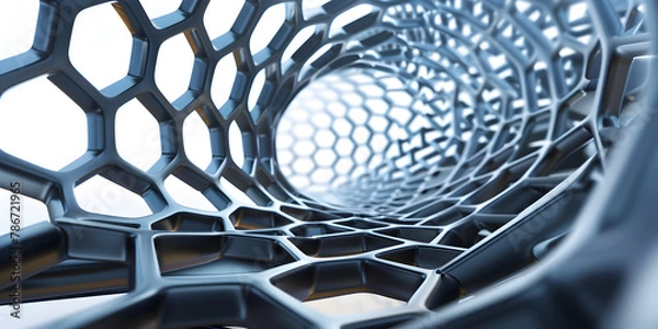 Obraz Nanotech Labyrinth, Molecular Frontier