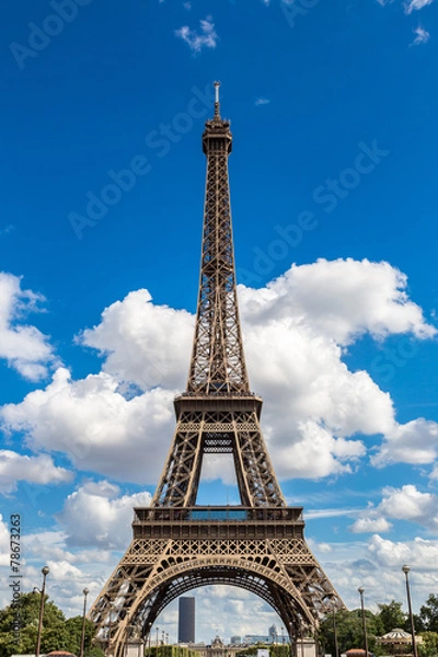 Obraz Seine and Eiffel tower  in Paris