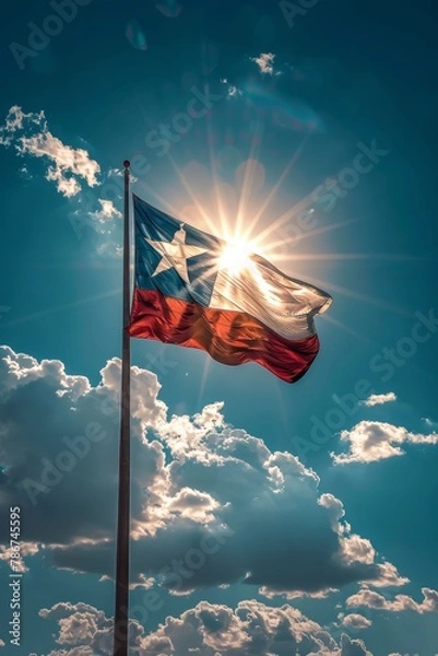 Obraz Texas flag