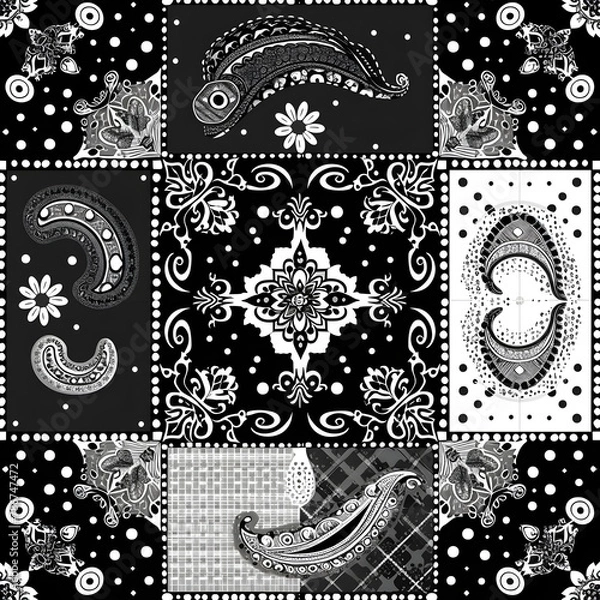Fototapeta set of elements for design AI generated 
