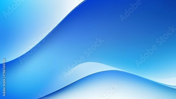 Obraz Gradient Blue liquid background. wavy blue wallpaper. Abstract blue color background. Wave blue gradient wallpaper. 
