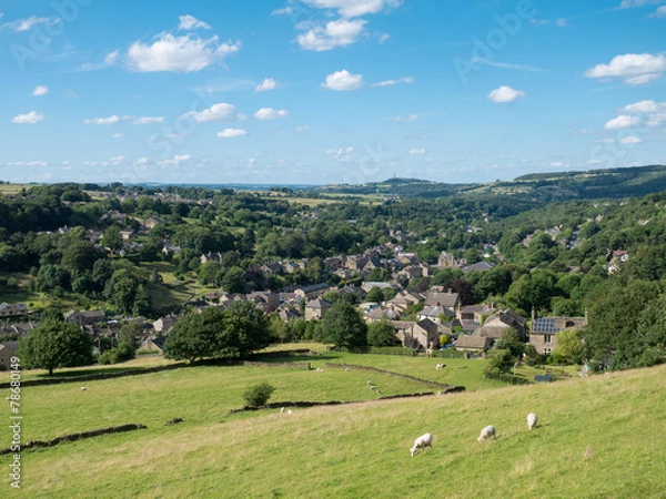 Obraz Holmfirth and the Holme Valley