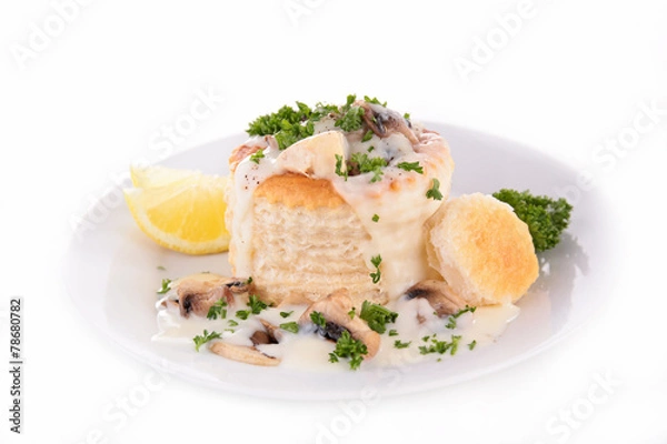 Fototapeta baked appetizer