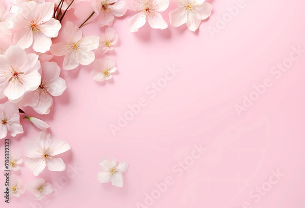 Fototapeta Blush Table Flat Lay Mockup,Digital Background Mock UP,Styled Stock Photography Scene Creator Mockups