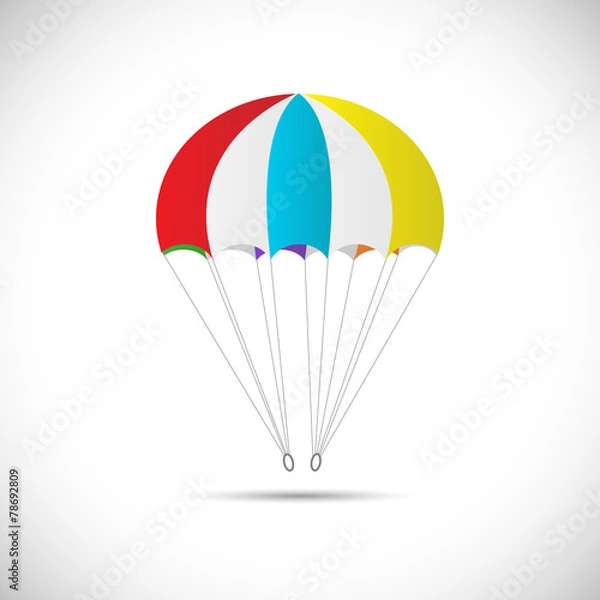 Obraz Parachute Illustration