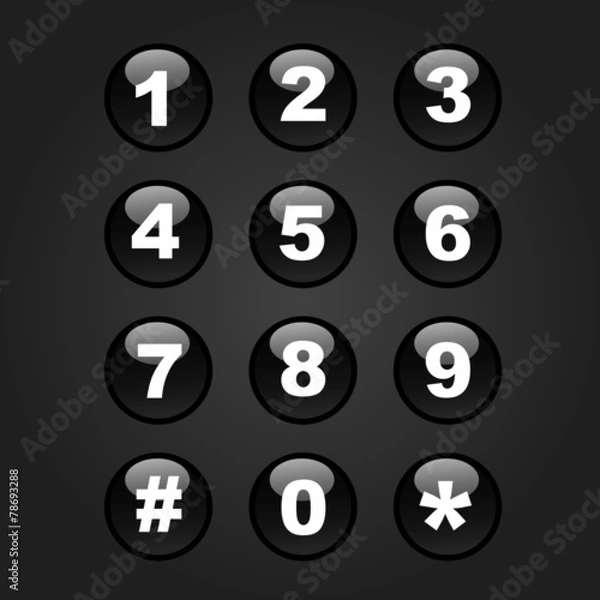 Obraz Phone keypad