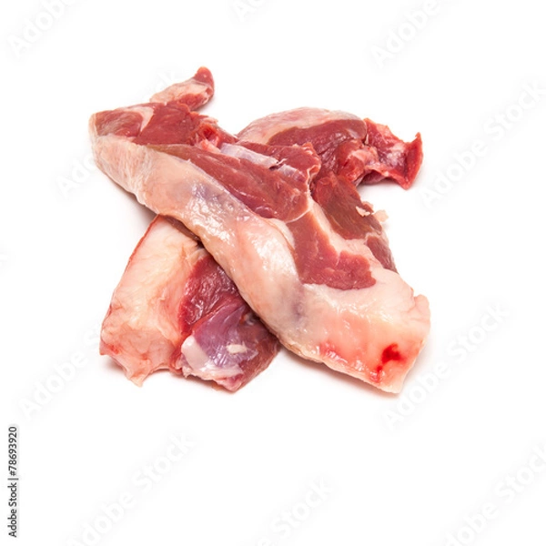 Obraz Goat meat leg steaks