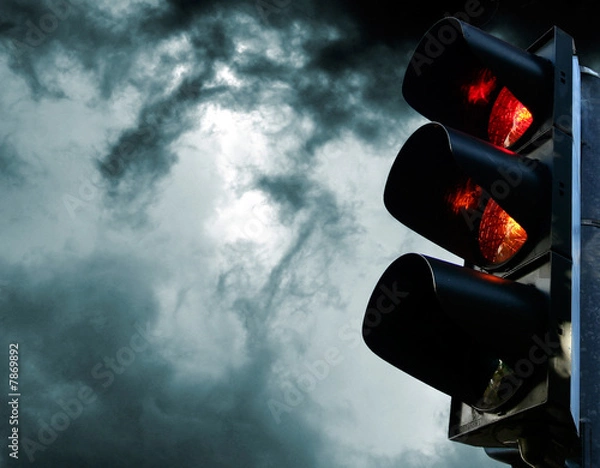 Obraz Unwetterwarnung