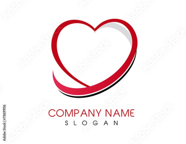 Fototapeta Heart design