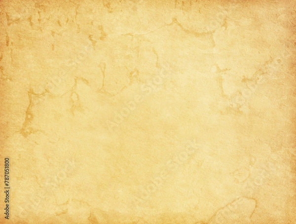 Fototapeta Aged paper texture. Vintage paper background.