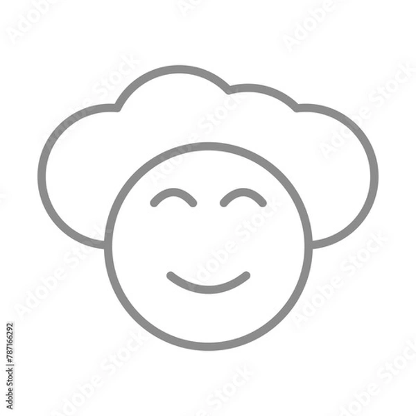 Fototapeta cloud Icon Design