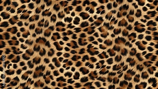 Obraz leopard fur texture
