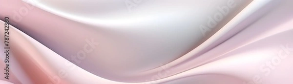 Fototapeta Elegant and Delicate Texture of a Soft and Foamy Pastel Gradient Background with a Futuristic,Minimalist Aesthetic