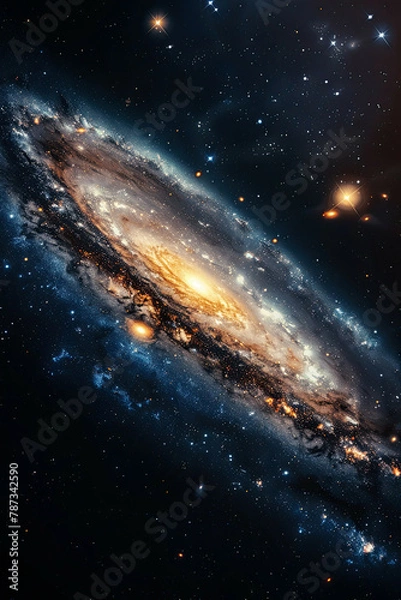 Obraz  Galaxy Photo Interstellar Theme