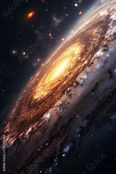 Obraz  Galaxy Photo Interstellar Theme