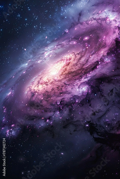 Obraz  Galaxy Photo Interstellar Theme