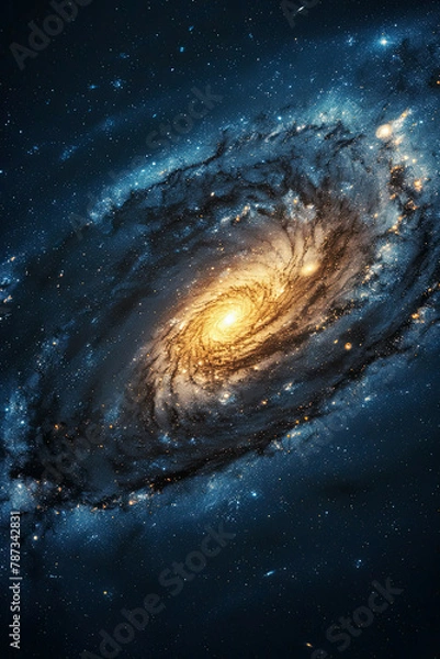 Obraz  Galaxy Photo Interstellar Theme
