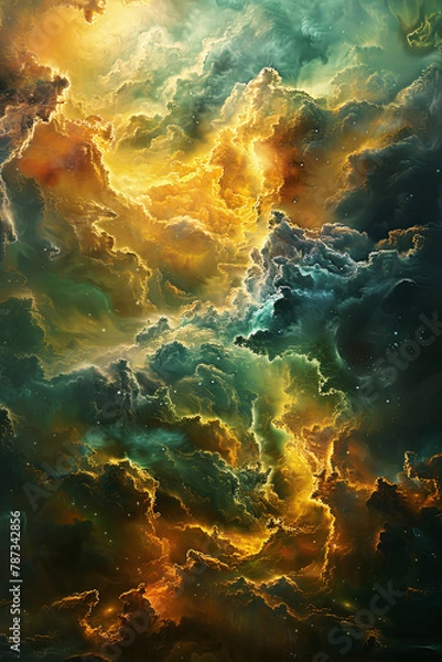 Obraz  Galaxy Photo Interstellar Theme