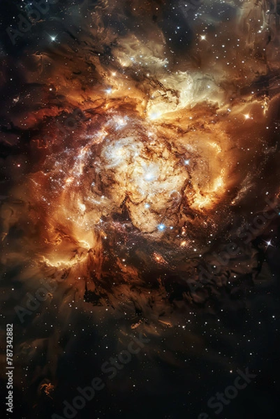 Obraz  Galaxy Photo Interstellar Theme