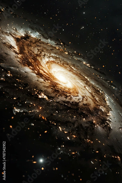 Obraz  Galaxy Photo Interstellar Theme