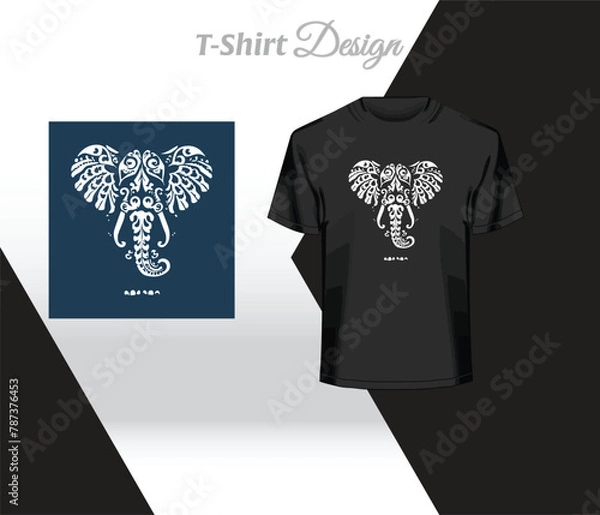 Obraz simple t shirt design.