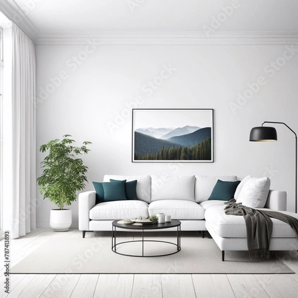 Obraz modern living room interior