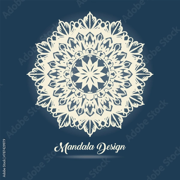 Obraz Print Mandala design.
