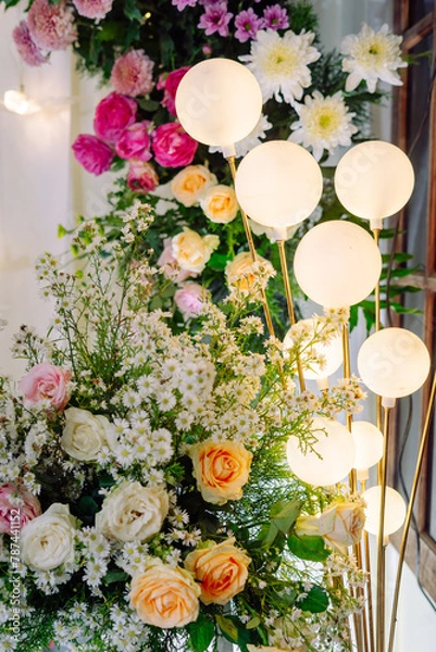 Fototapeta wedding table decoration