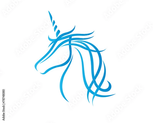 Fototapeta Jednorożec