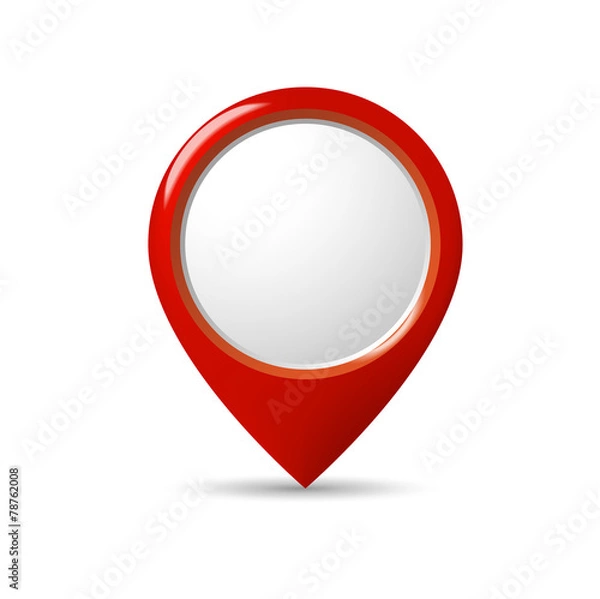 Fototapeta Locator / Icon / Web / Button