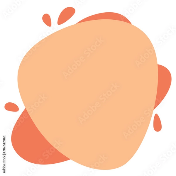 Fototapeta Blob Text Box