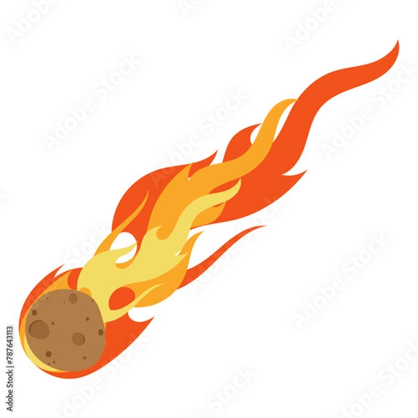 Obraz Asteroid Illustration