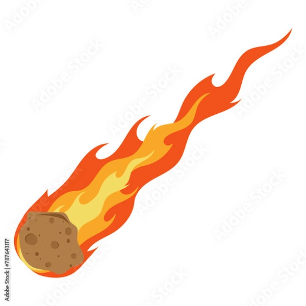 Obraz Asteroid Illustration