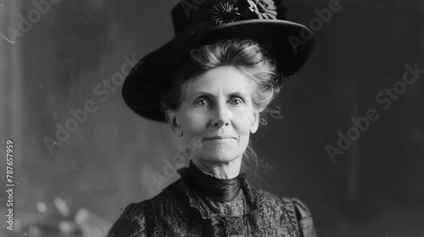 Obraz Anna Jarvis and the Mothers Day Movement Delve into the life of Anna Jarvis, the woman credited with founding Mothers Day in the United States What motivated her to advocate for a day honoring mothers