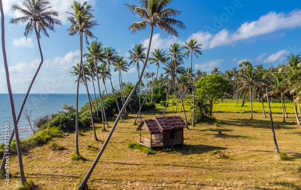 Fototapeta Red Cliff, Bang Saphan Noi, Prachuap Khiri Khan, Thailand