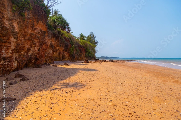 Fototapeta Red Cliff, Bang Saphan Noi, Prachuap Khiri Khan, Thailand