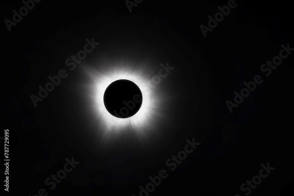 Obraz Total Solar Eclipse 2024