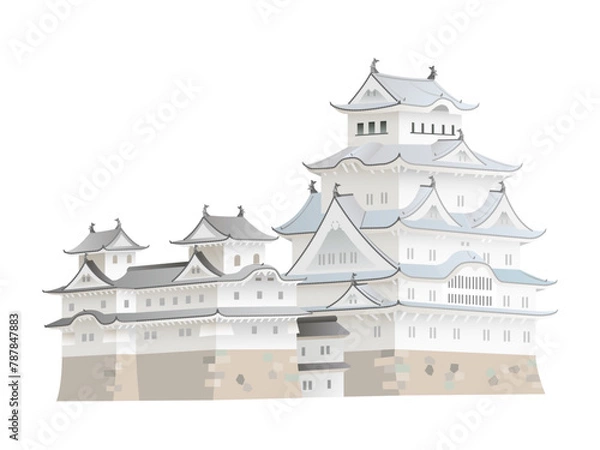 Obraz 世界遺産の姫路城