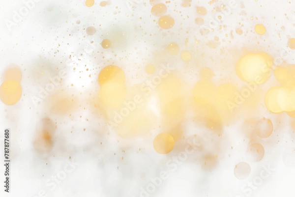 Obraz Bokeh light effect png, transparent background