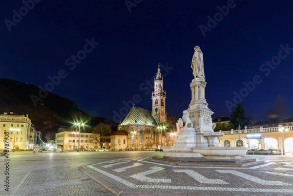 Obraz Bolzano - Piazza Walther Von Der Vogelweide