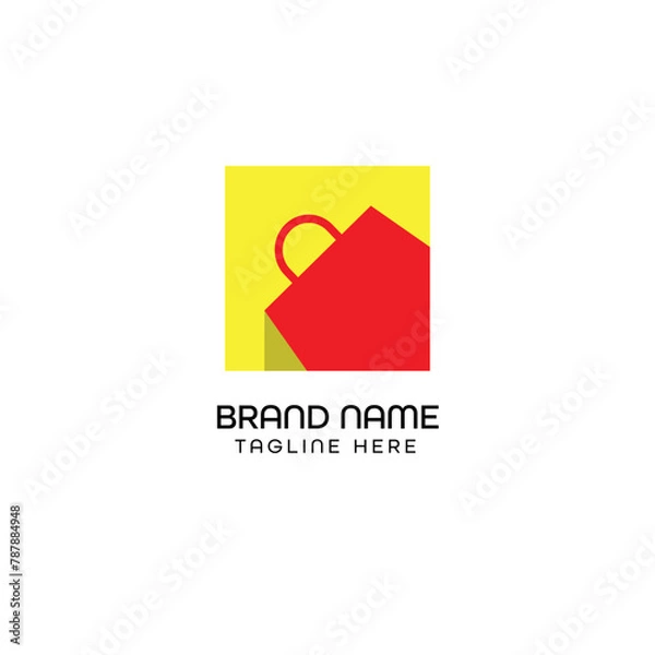 Obraz shopping logo