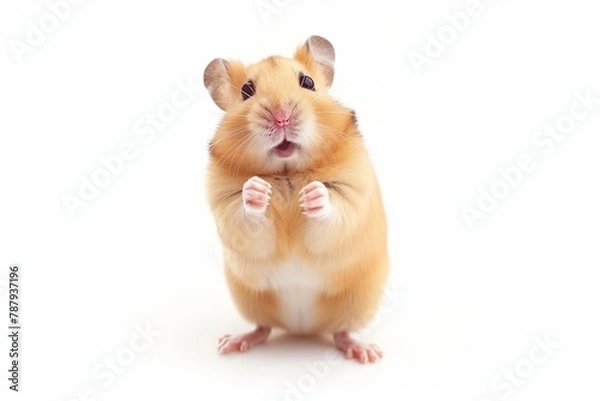 Obraz cute hamster