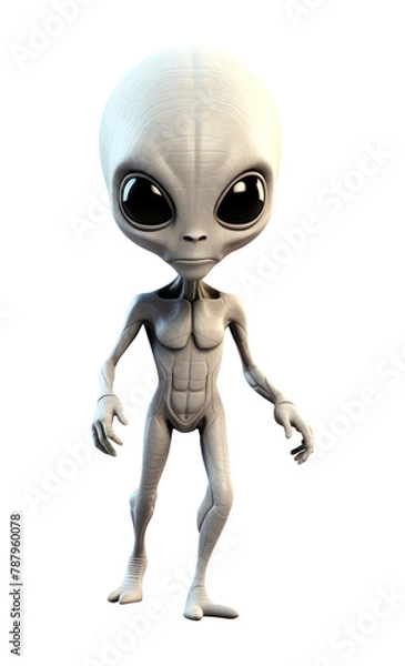 Obraz PNG Aliens walking toy white background representation