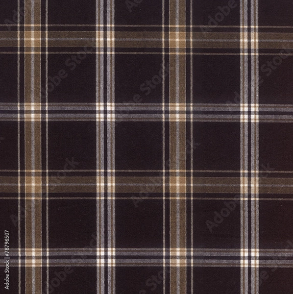 Obraz Plaid Fabric Texture