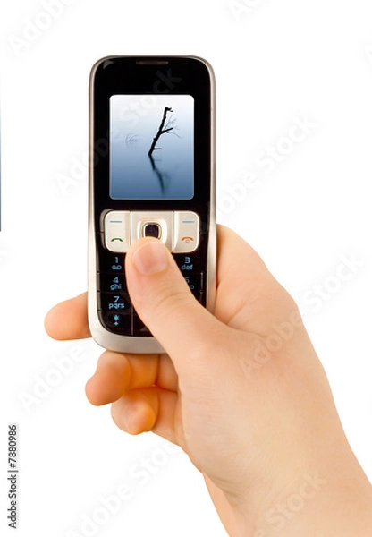 Fototapeta technology communication phone