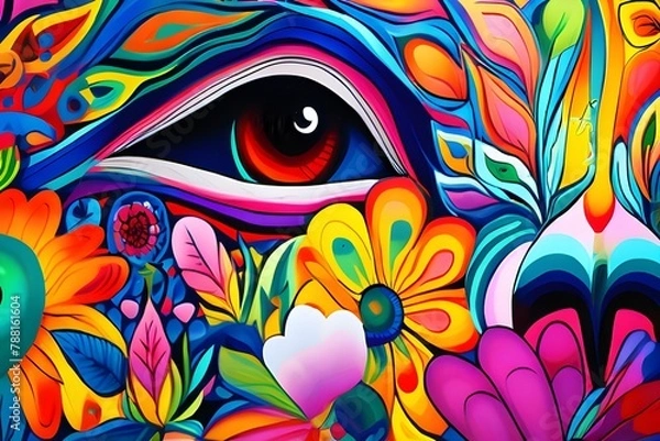 Obraz abstract colorful background