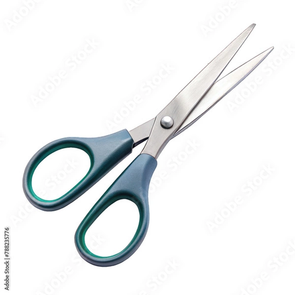 Obraz scissor isolated on transparent background