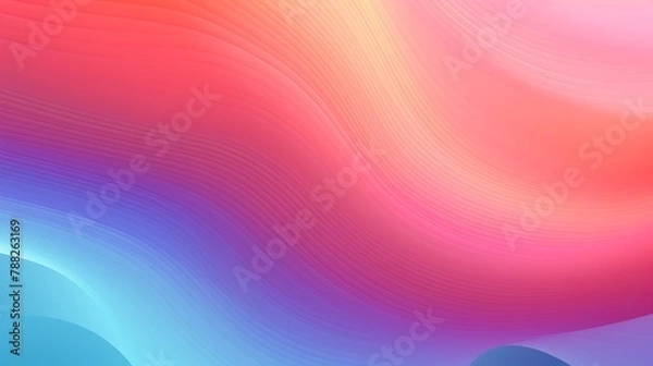 Obraz Abstract background with colorful waves