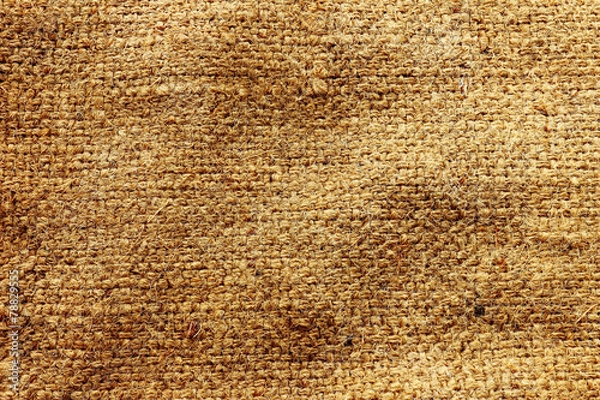 Fototapeta gunny sack texture surface background abstract.